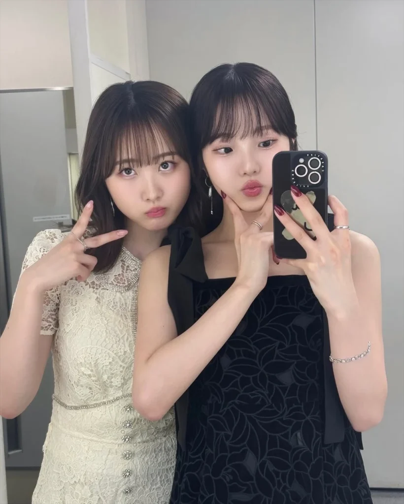 本田望結と本田真凜の姉妹2ショット8