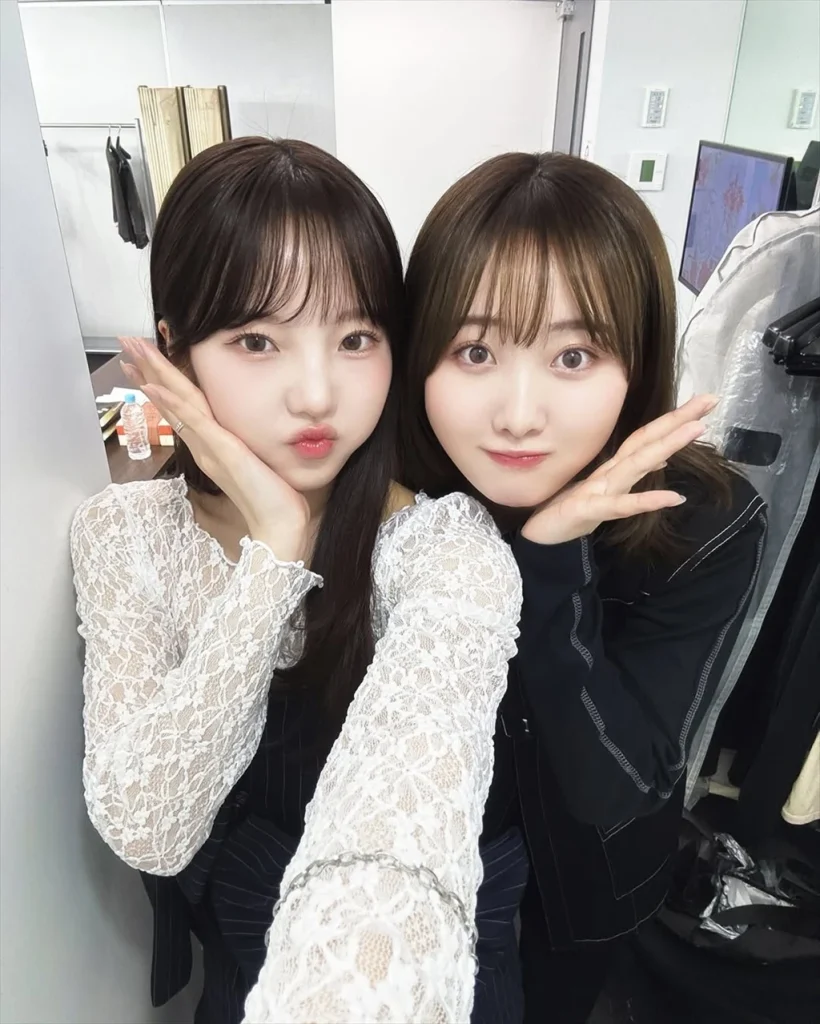 本田望結と本田真凜の姉妹2ショット9