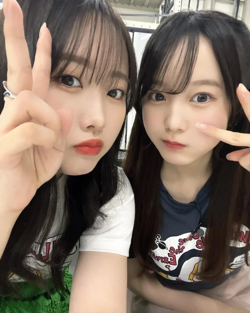 本田望結と本田紗来の姉妹2ショット9