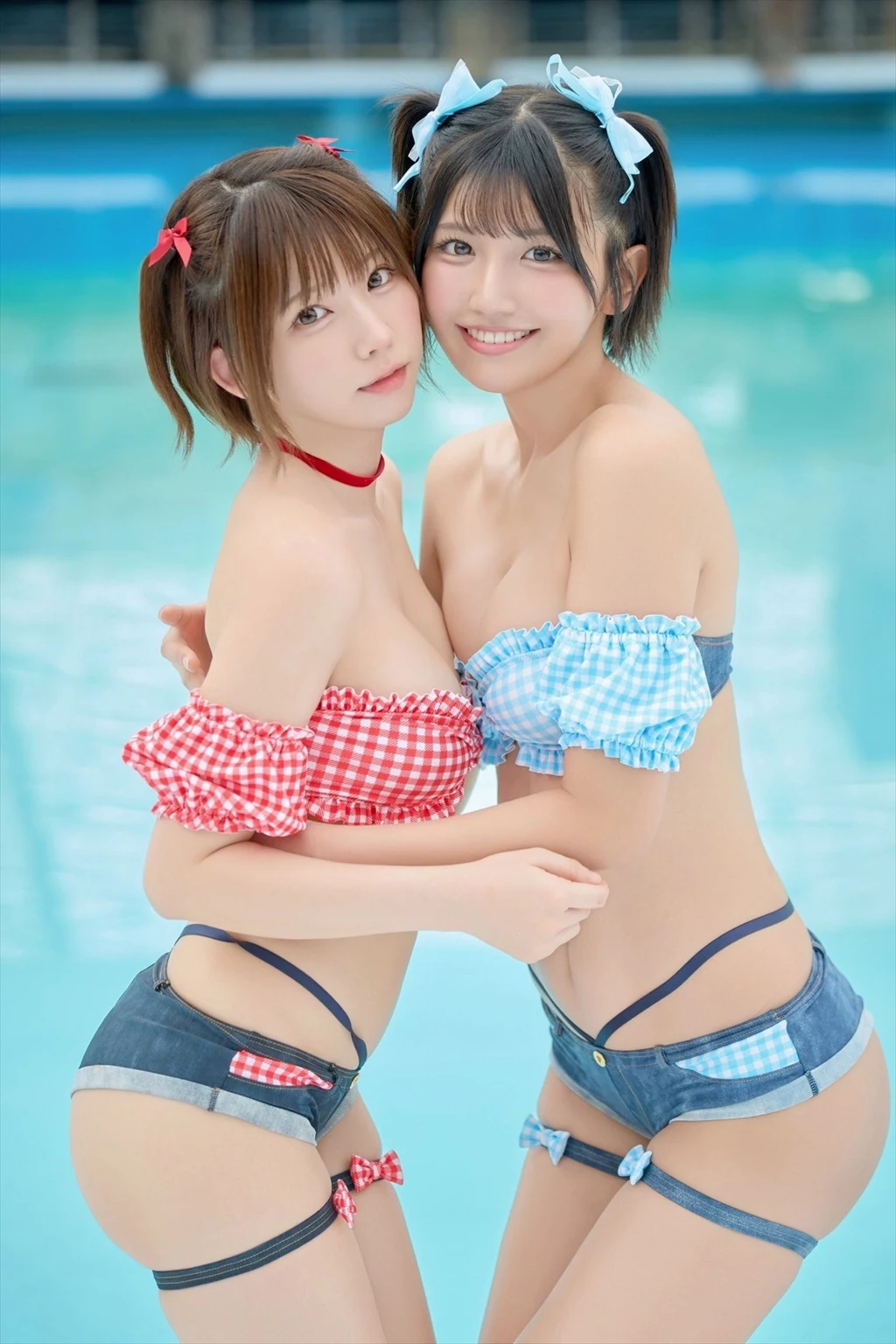 南あみとえなこのエロ画像1