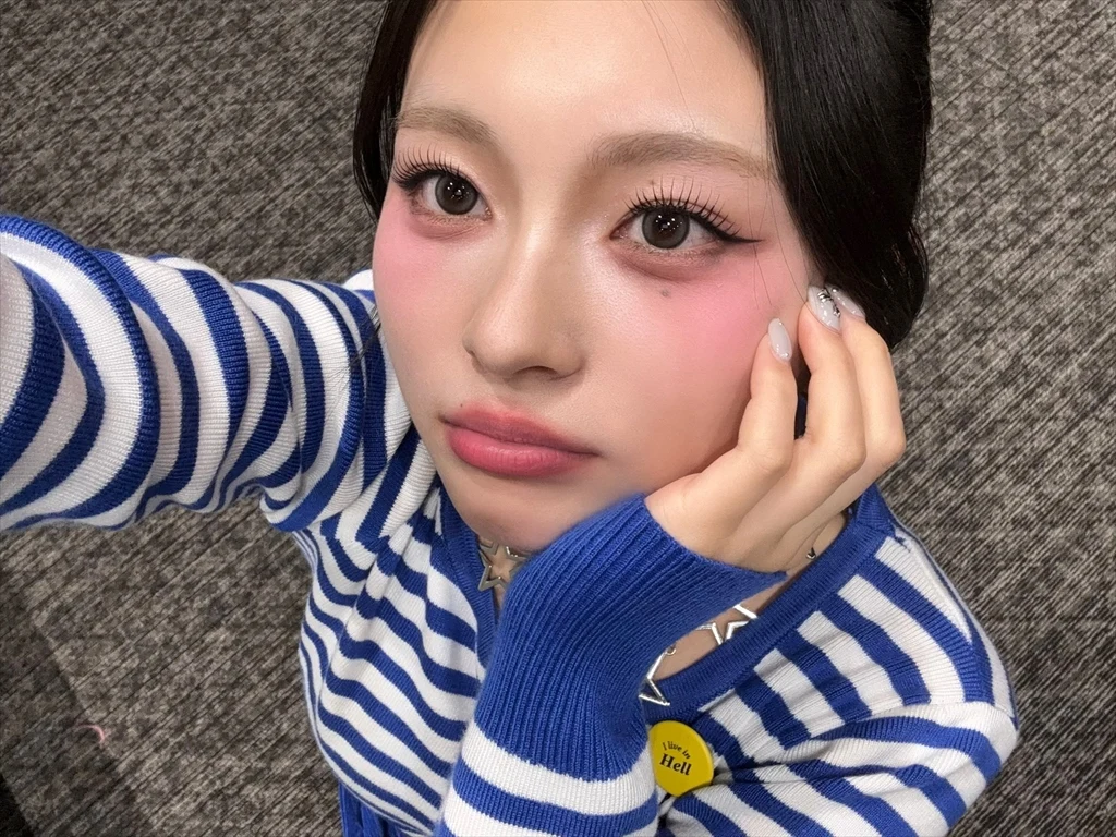 桐原美月のSNS顔マンコエロ画像1