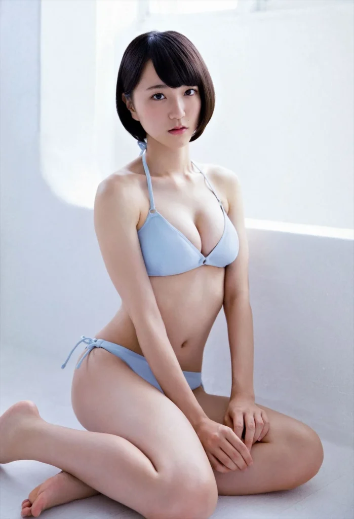野口衣織のビキニ水着姿エロ画像9